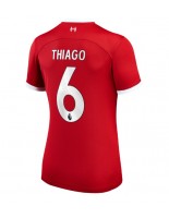 Liverpool Thiago Alcantara #6 Domácí Dres pro Dámské 2023-24 Krátký Rukáv
